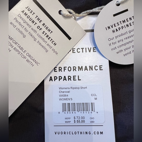 Women’s Vuori Ripstop Shorts NWT - Picture 4 of 4